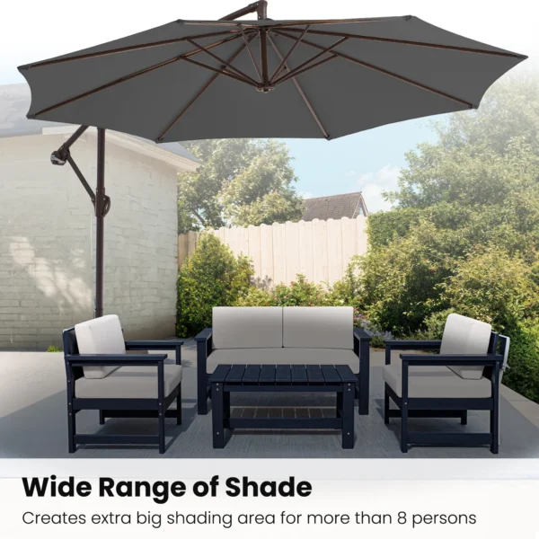 Spotlightllc Outdoor Hanging Offset Cantilever Umbrella for Patio - Image 3
